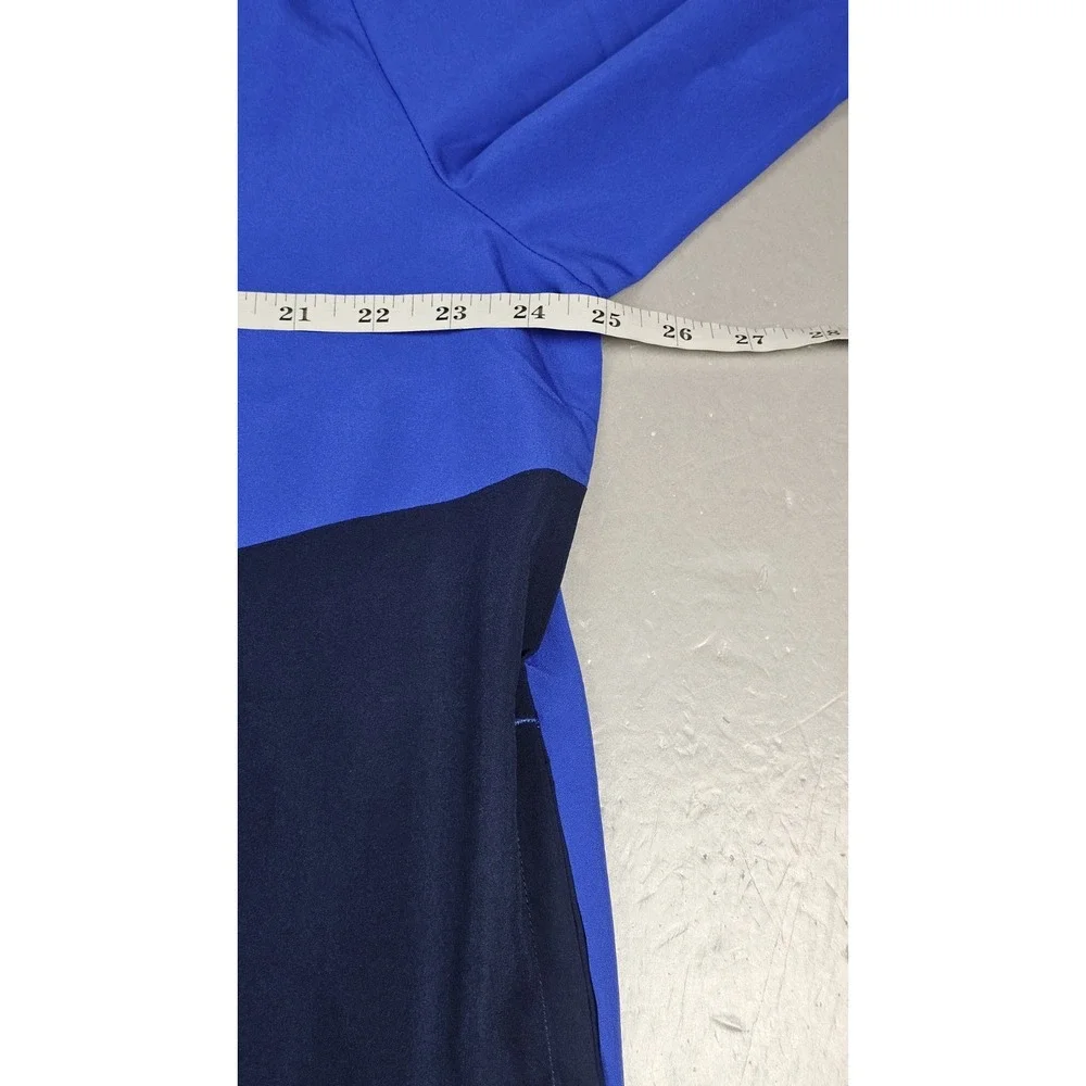 Reebok Jacket Mens XL Blue Colorblock Hooded Full Zip Training Woven Athletic‎